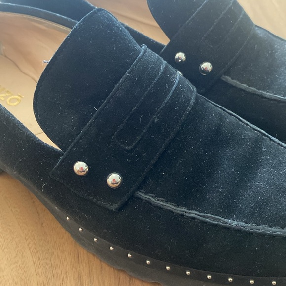 Italian Suede Leather Loafers - Size - Picture 3 of 5